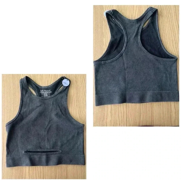 🆕Bella Movement  Race Back Work Out Crop Tank L🆕 - Picture 2 of 8